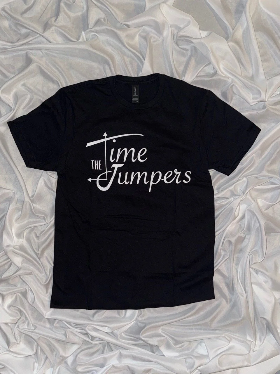 Short Sleeve T-Shirt (Black) — The Time Jumpers